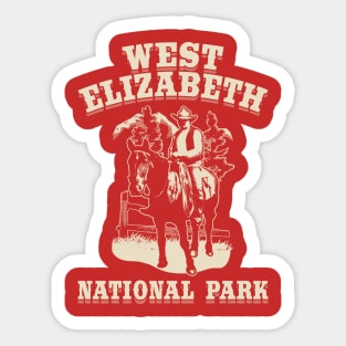 West Elizabeth National Park Sticker